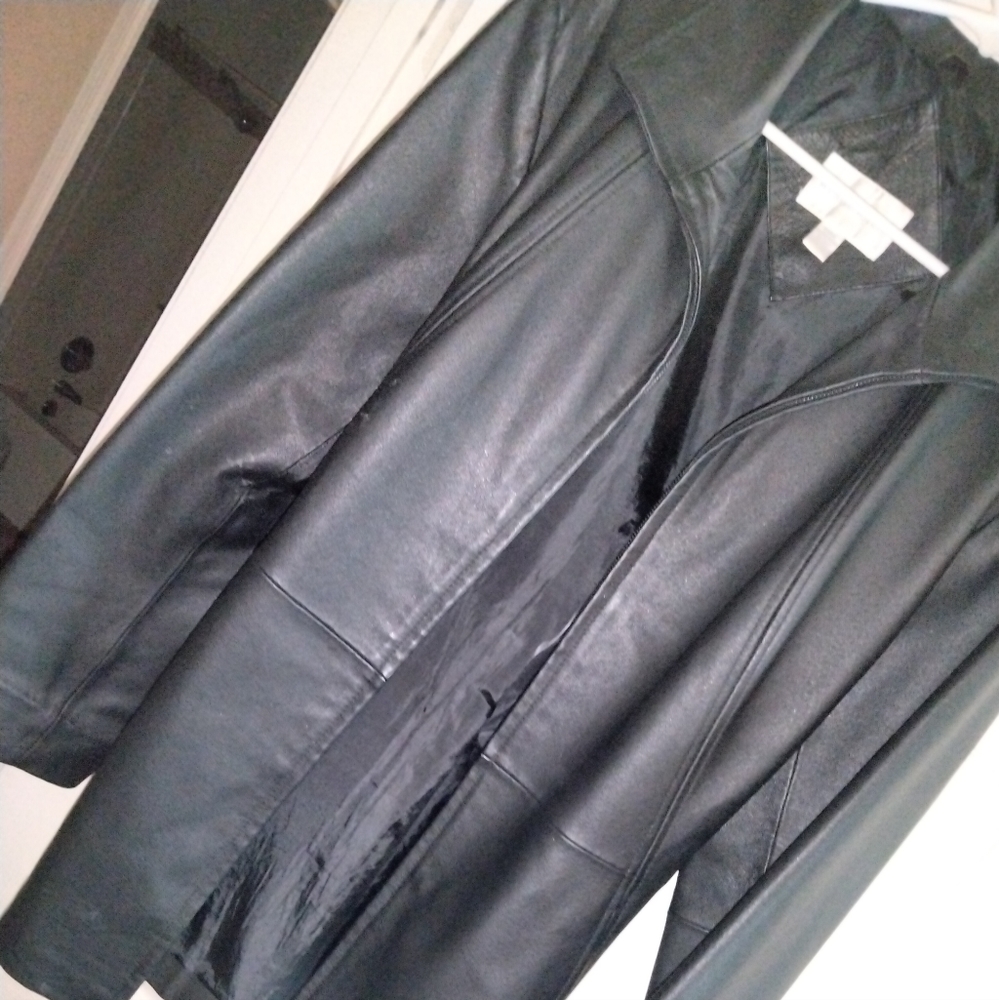 Worthing leather jacket